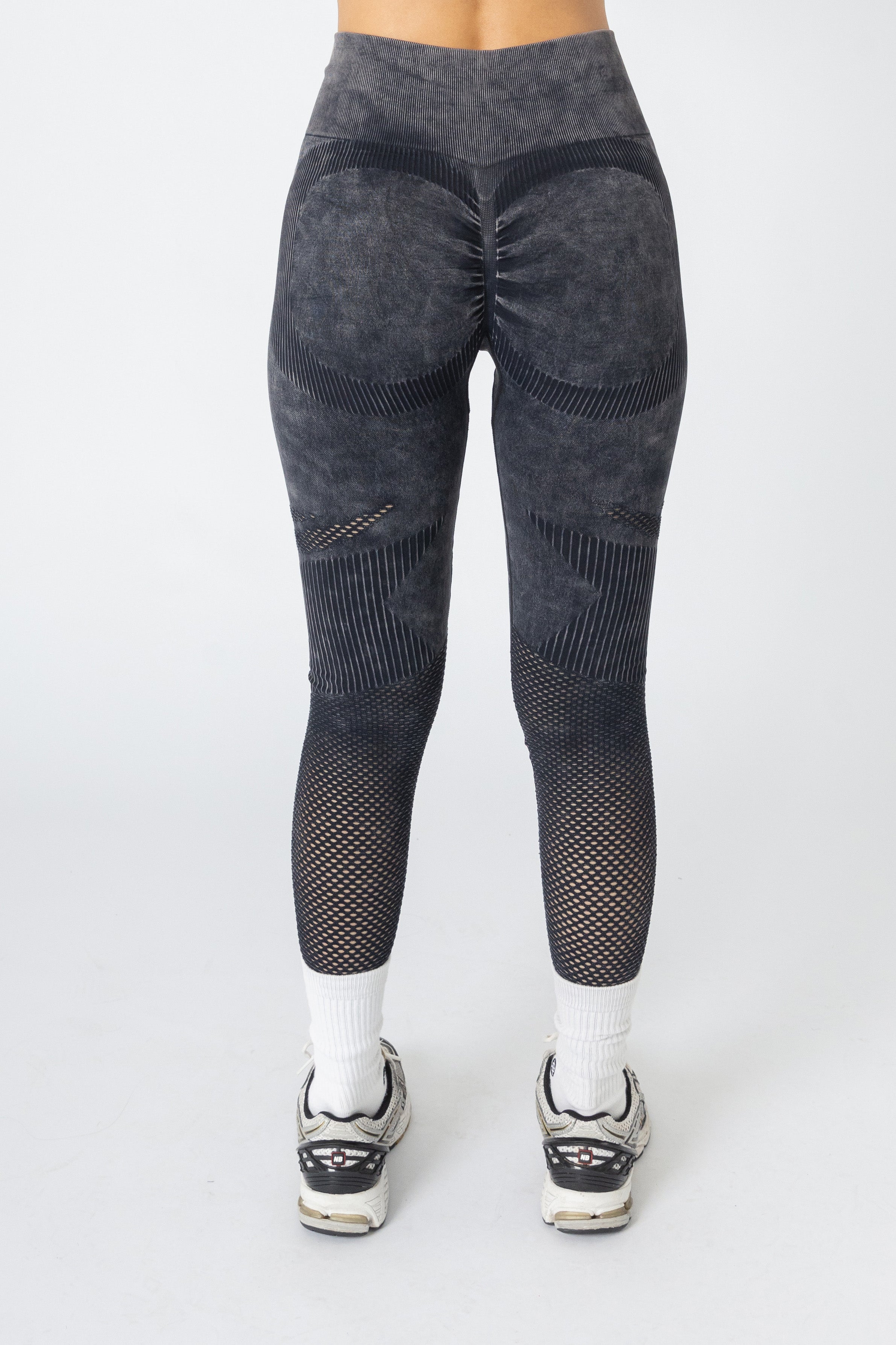 Power Leggings Dark Navy Gray