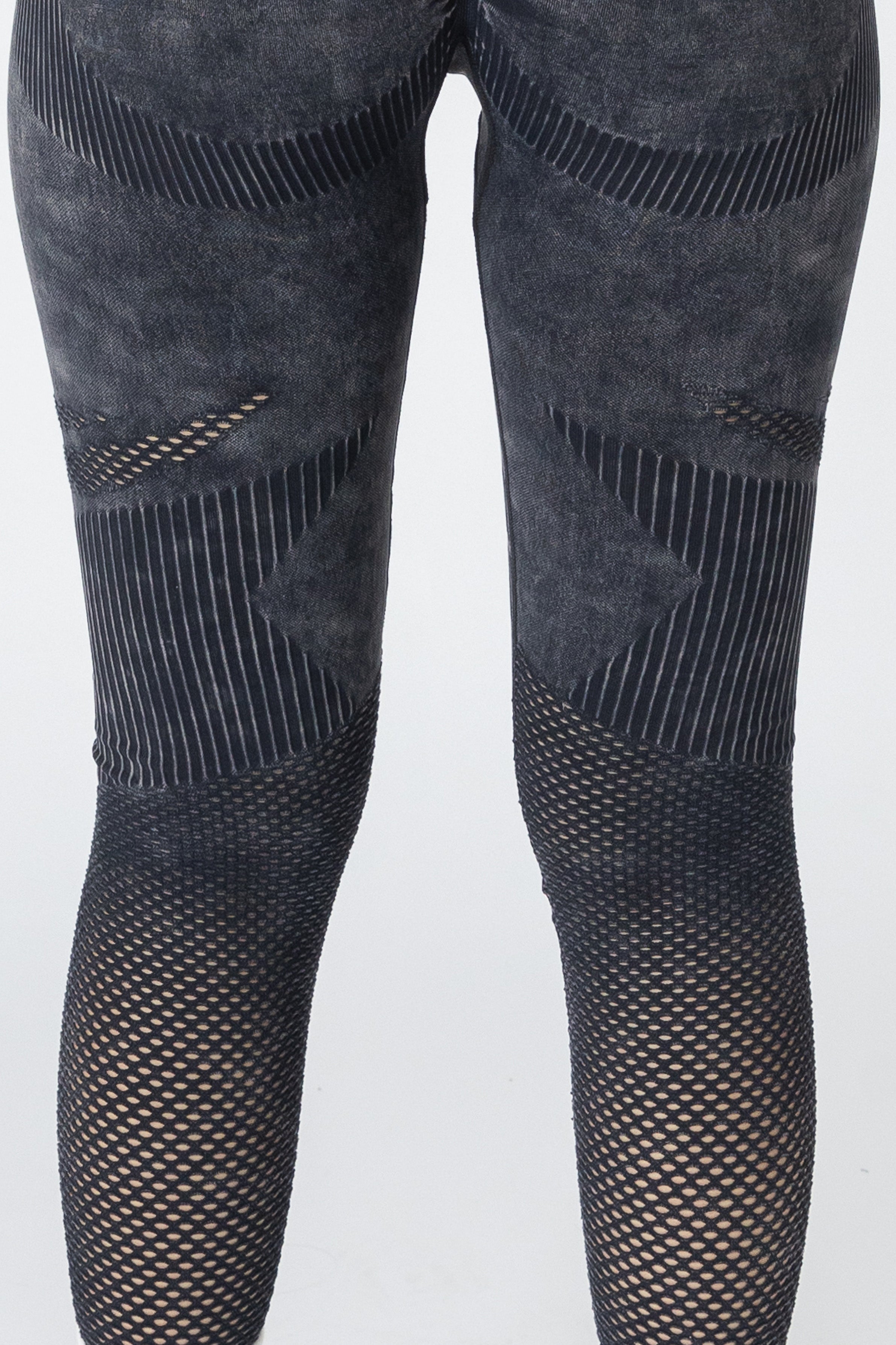 Power Leggings Dark Navy Gray