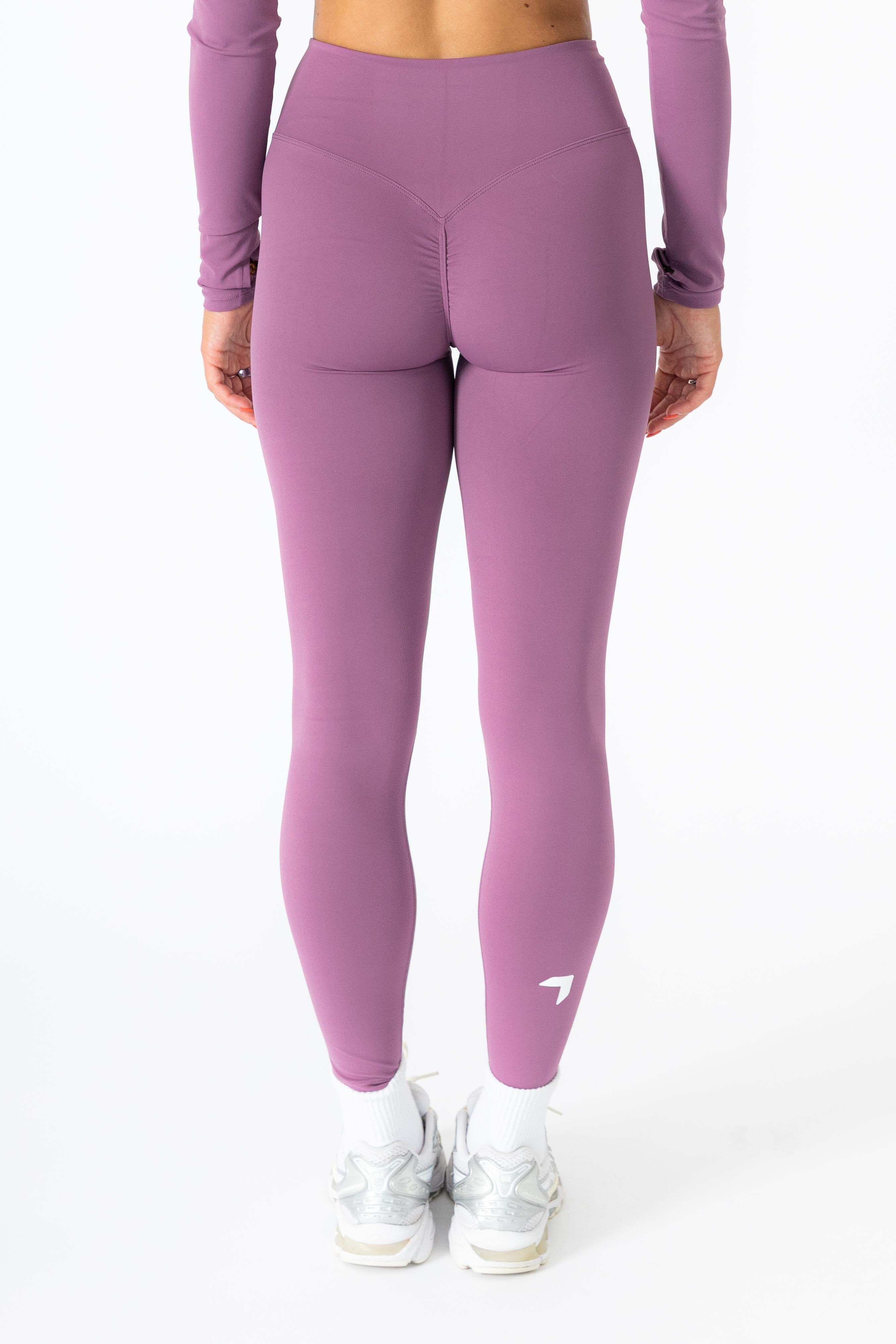 Soft Active Leggings Rose Purple