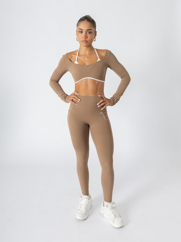 Flamboyant Stepper Leggings Caramel