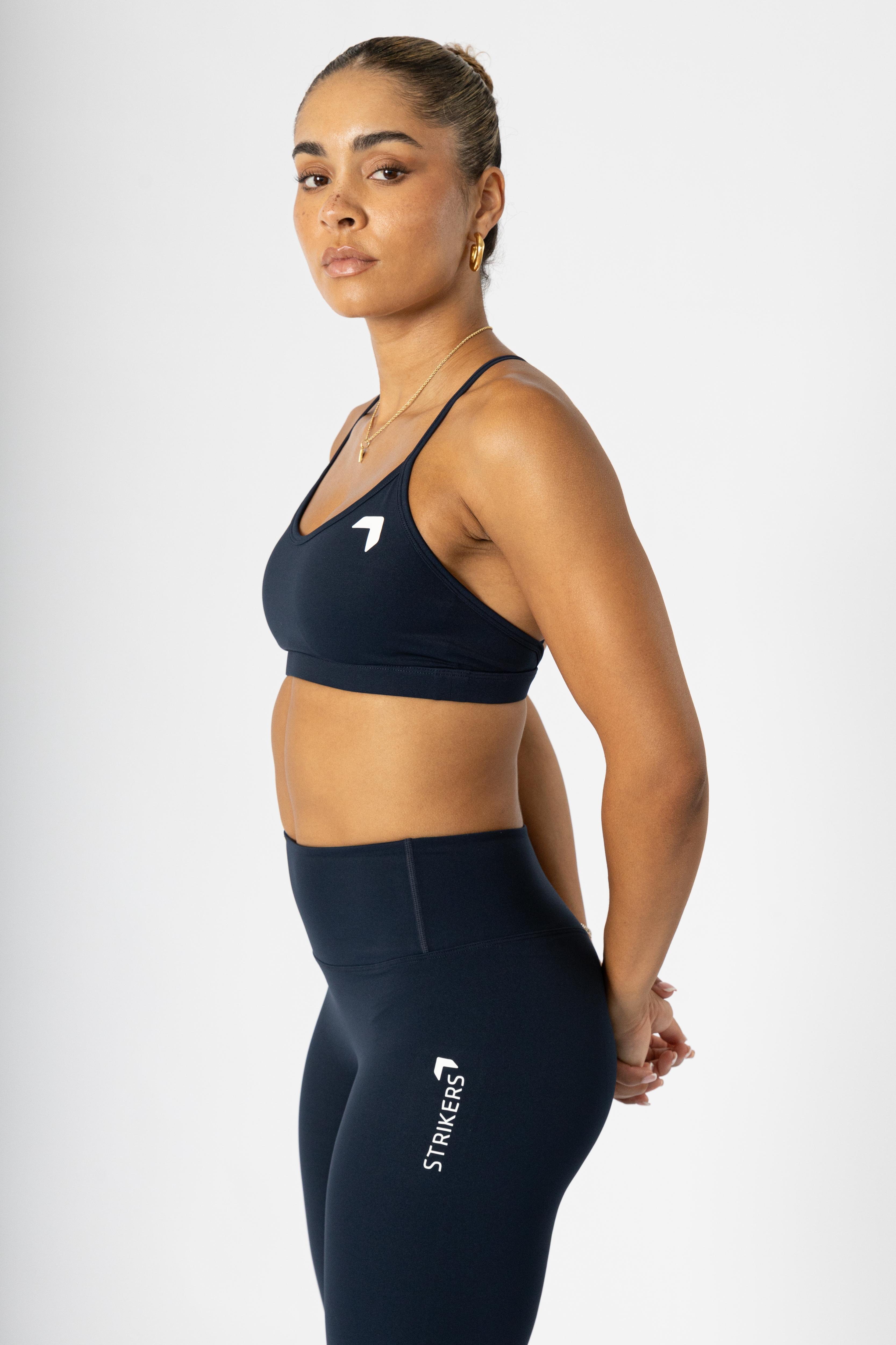 Soft Active Sports Bra Navy