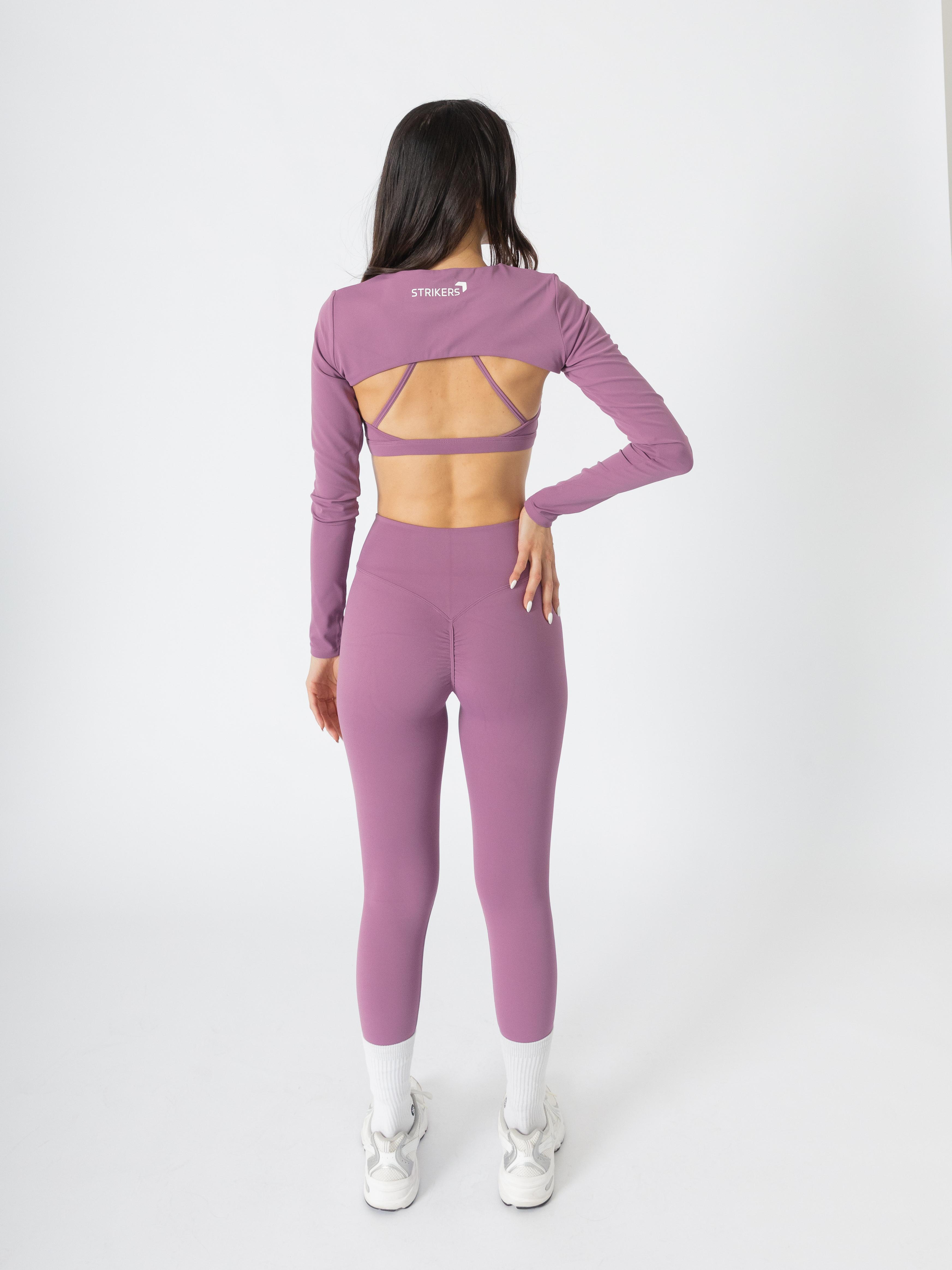 Soft Active Leggings Rose Purple