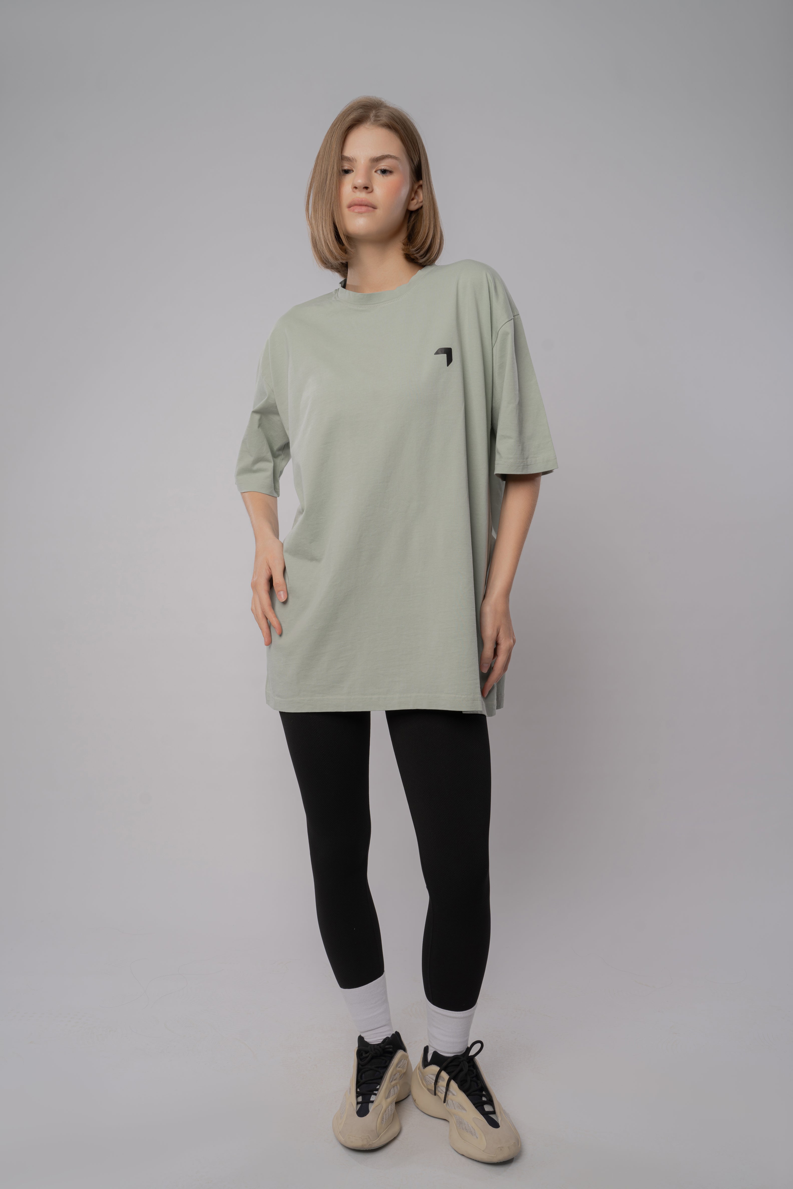 Mint Green Over sized T-shirt