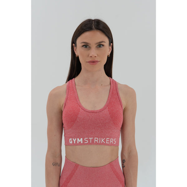 Gym.strikers Sports Bra Pink